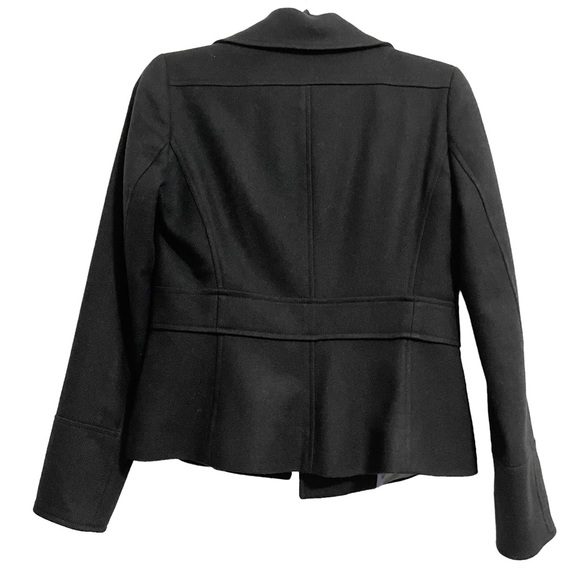 J. Crew Robert Noble Black Wool Jacket Blazer Scotland Size 4 - Picture 2 of 11